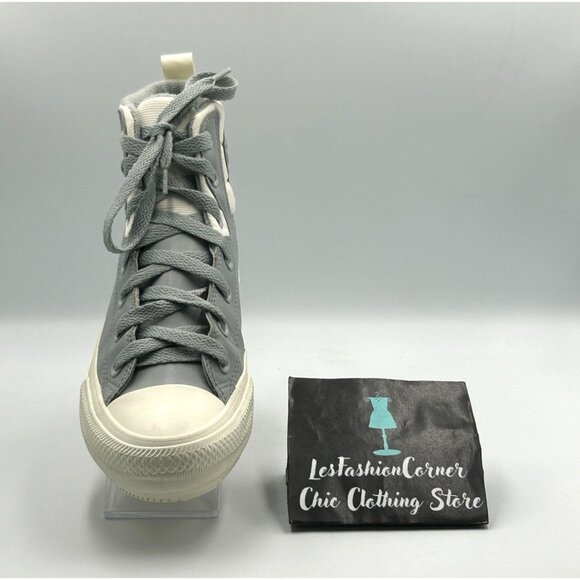 Converse Chuck Taylor All Star Men's Gray Hi Berkshire Boot Size 6 Wo's 8 3216 - Picture 15 of 16